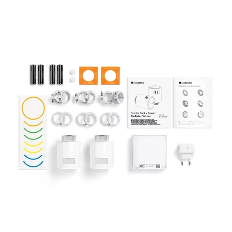 Netatmo NVP01-DE Thermostatisches Heizkörperventil Geeignet für den Innenbereich
