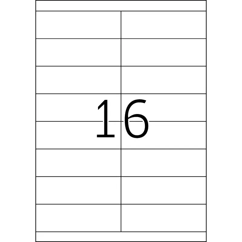 Selbstklebende Druckeretiketten HERMA Labels Premium A4 105x33,8 mm
