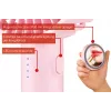 Unold Breezy II Pink 10 cm Handventilator