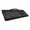 Kabelgebundenes Cherry CHERRY KC 1000 SC Full-Size USB-Tastatur, QWERTY, 109 Tasten, 1,8 m Kabel, schwarz