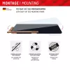 Displex Tablet Glas (9H) für Samsung Galaxy Tab S10 Ultra/S11 Ultra, Eco Montagerahmen, unzerbrechlich