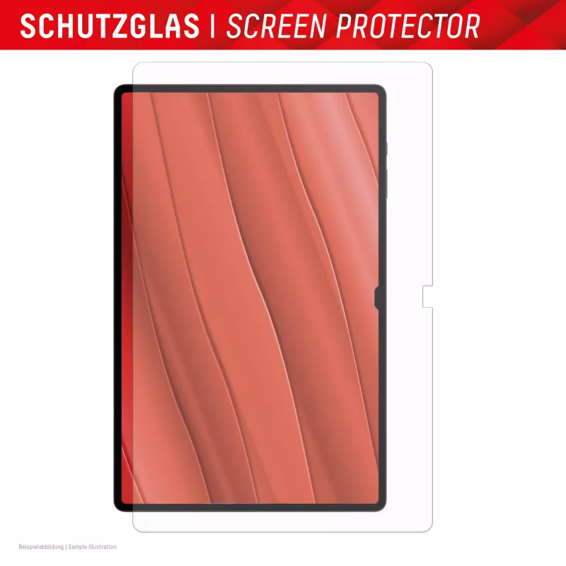 Displex Tablet Glas (9H) für Samsung Galaxy Tab S10 Ultra/S11 Ultra, Eco Montagerahmen, unzerbrechlich