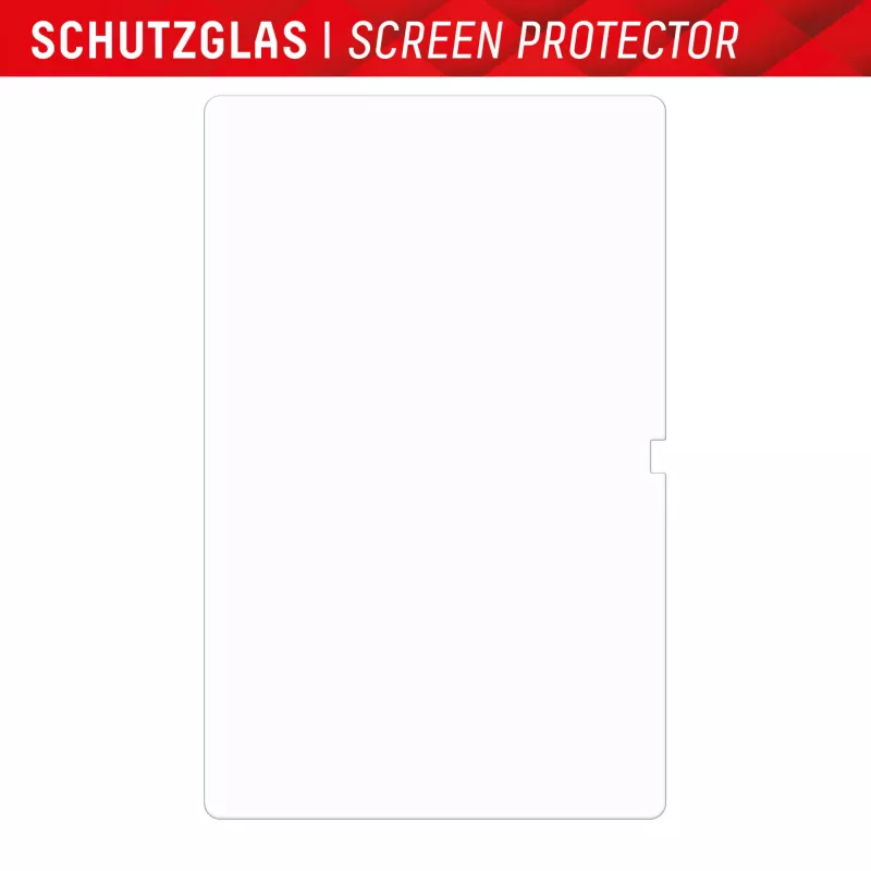 Displex Tablet Glas (9H) für Samsung Galaxy Tab S10 Ultra/S11 Ultra, Eco Montagerahmen, unzerbrechlich