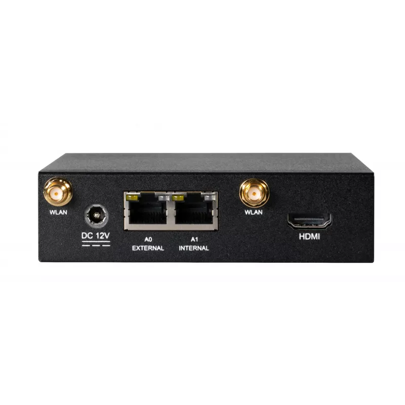 Securepoint Schwarz Dwarf G5 VPN Hardware-Firewall Desktop 1,85 Gbit/s