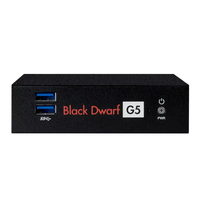 Securepoint Schwarz Dwarf G5 VPN Hardware-Firewall Desktop 1,85 Gbit/s