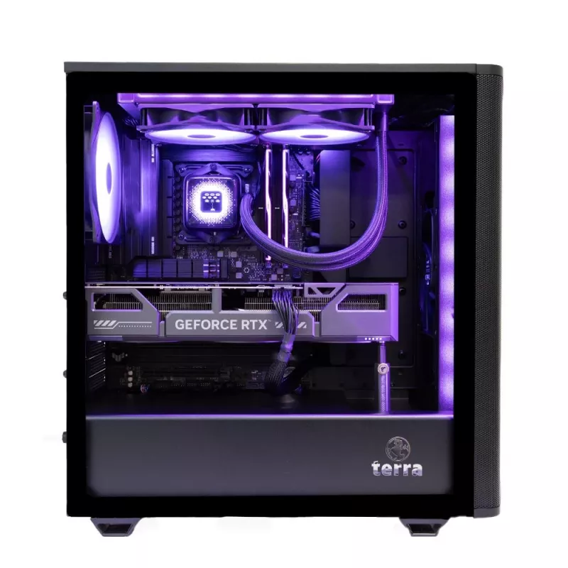 TERRA PC-GAMER ELITE 3 Intel Core Ultra 7 265KF 32 GB DDR5-SDRAM 1 TB SSD NVIDIA GeForce RTX 5070 Ti Windows 11 Home Schwarz