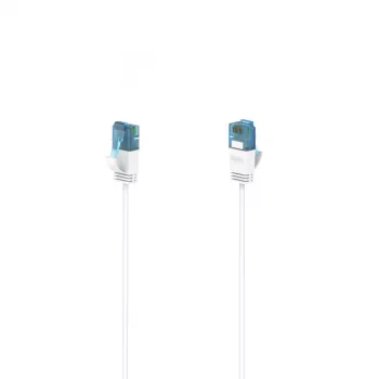 Hama Flexi-schlank Netzwerkkabel Weiß 3 m Cat6a U/UTP (UTP)