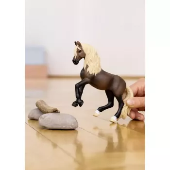 Schleich Pferdefigur Peruanischer Paso-Hengst Modell 13952, für Kinder ab 5 Jahren, beige/braun