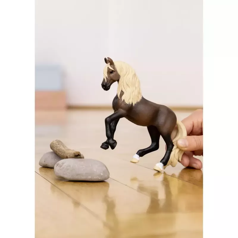 Schleich Pferdefigur Peruanischer Paso-Hengst Modell 13952, für Kinder ab 5 Jahren, beige/braun