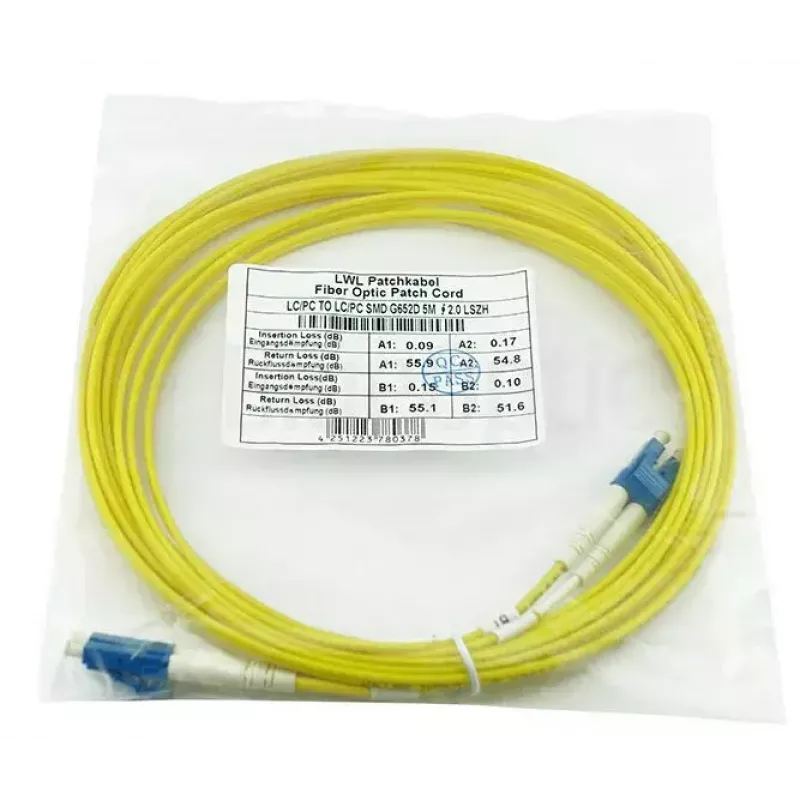 InfiniBand/Glasfaserkabel BlueOptics SFP3131BU30MK 30 m LC Gelb