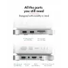 ICY BOX 7-in-1 USB Type-C DockingStation mit M.2 NVMe-Slot, SSD, Speicherkarte, M.2, 4 TB, USB 3.2 Gen 2 (3.1 Gen 2) Type-C, Silber, Aluminium