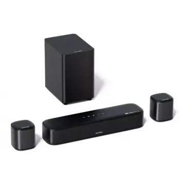 Soundbar Ultimea Aura A50 Schwarz 5.1 Kanäle, 320 W RMS, Dolby Atmos/Surround, 10,2 cm Subwoofer