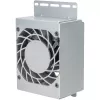 CPU-Kühler SILVERSTONE RAC45-FC-801 kompakt 80 mm Lüfter, silber/schwarz