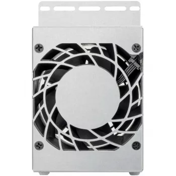 CPU-Kühler SILVERSTONE RAC45-FC-801 kompakt 80 mm Lüfter, silber/schwarz