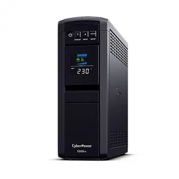 CyberPower CP1200EIPFCLCD unterbrechungsfreie Stromversorgung (USV) Line-Interactive 1,2 kVA 720 W 6 AC-Ausgänge