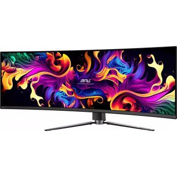 MSI MPG 491CQPX QD-OLED Computermonitor 124,5 cm (49 Zoll) 5120 x 1440 Pixel Dual QHD Schwarz