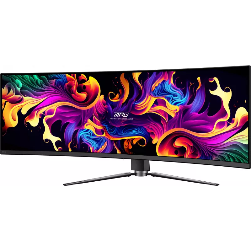 MSI MPG 491CQPX QD-OLED Computermonitor 124,5 cm (49 Zoll) 5120 x 1440 Pixel Dual QHD Schwarz