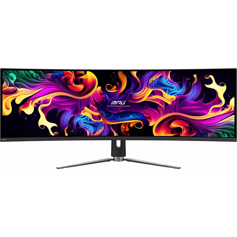 MSI MPG 491CQPX QD-OLED Computermonitor 124,5 cm (49 Zoll) 5120 x 1440 Pixel Dual QHD Schwarz