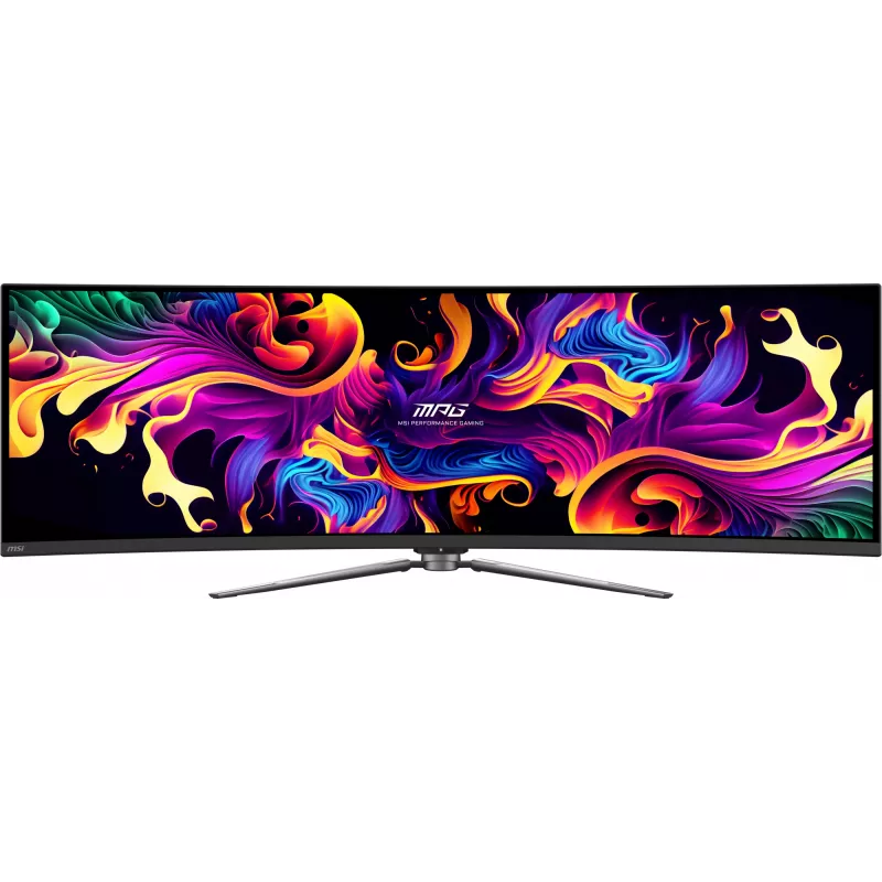MSI MPG 491CQPX QD-OLED Computermonitor 124,5 cm (49 Zoll) 5120 x 1440 Pixel Dual QHD Schwarz