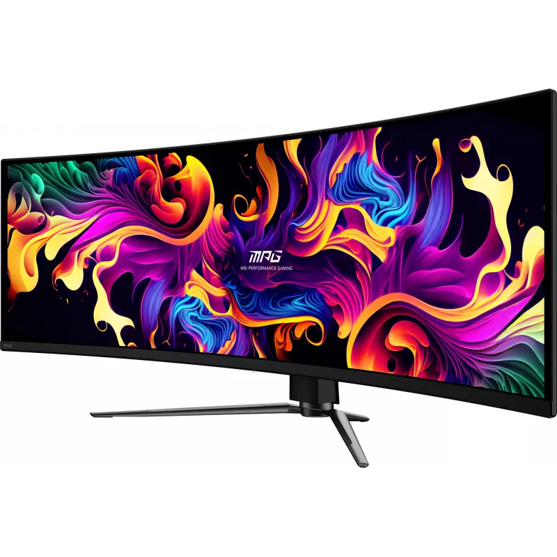 MSI MPG 491CQPX QD-OLED Computermonitor 124,5 cm (49 Zoll) 5120 x 1440 Pixel Dual QHD Schwarz