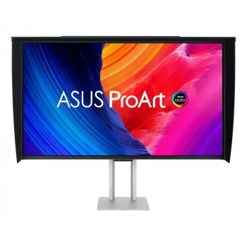ASUS ProArt OLED PA32UCDMR-K Computermonitor 80 cm (31,5 Zoll) 3840 x 2160 Pixel 4K Ultra HD QD-OLED Schwarz, Silber