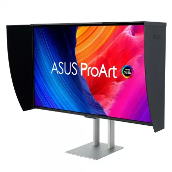 ASUS ProArt OLED PA32UCDMR-K Computermonitor 80 cm (31,5 Zoll) 3840 x 2160 Pixel 4K Ultra HD QD-OLED Schwarz, Silber