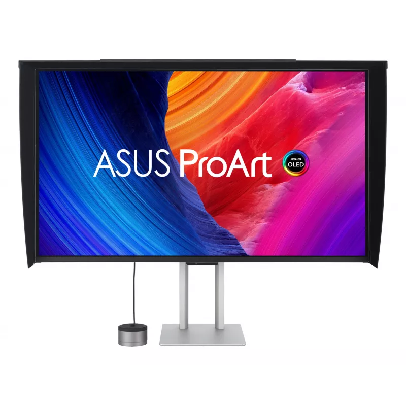 ASUS ProArt OLED PA32UCDMR-K Computermonitor 80 cm (31,5 Zoll) 3840 x 2160 Pixel 4K Ultra HD QD-OLED Schwarz, Silber