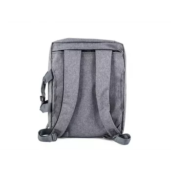 Messenger-Tasche MODECOM RENO für 15,6 Zoll (39,6 cm) Laptops, Nylon, grau/orange