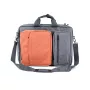 Messenger-Tasche MODECOM RENO für 15,6 Zoll (39,6 cm) Laptops, Nylon, grau/orange