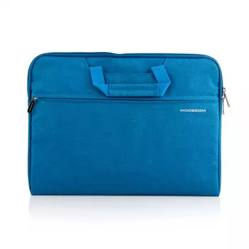 MODECOM Laptop-Aktenkoffer TOR-MC-HIGHFILL-11-BLU für 28,7 cm (11,3 Zoll) Bildschirme, Nylon, 1 Fach, 2 Vordertaschen