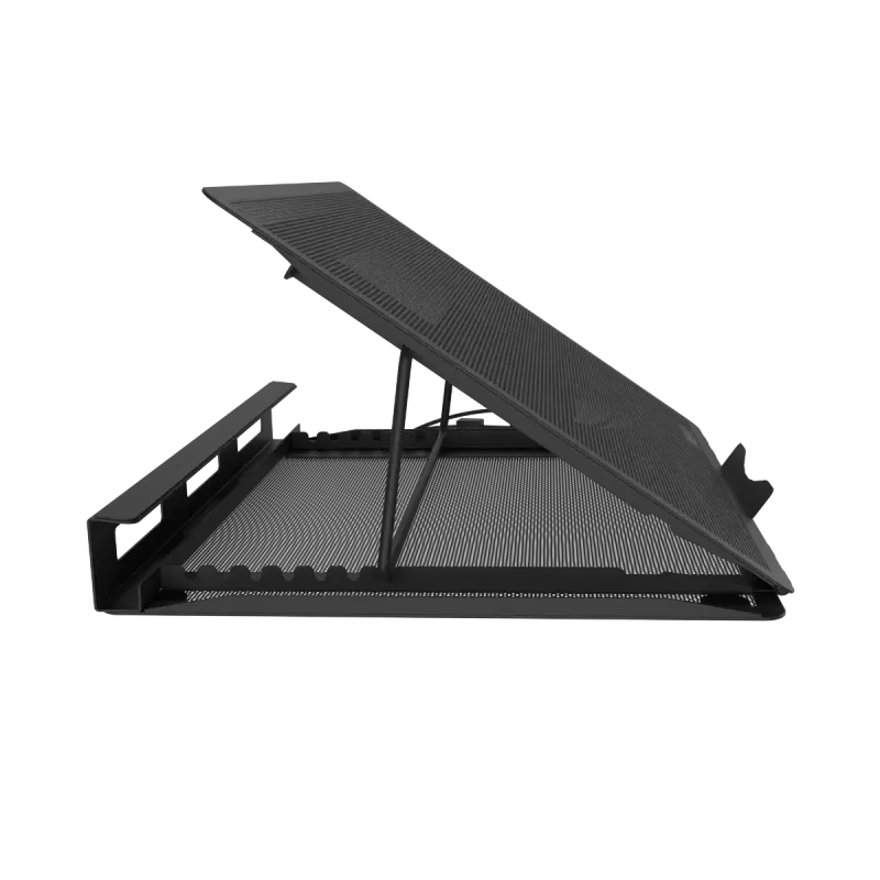 Laptop-Kühler NATEC Tern 2 Plus — 2 Lüfter, für Laptops bis 17,3 Zoll, schwarz