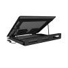 Laptop-Kühler NATEC Tern 2 Plus — 2 Lüfter, für Laptops bis 17,3 Zoll, schwarz