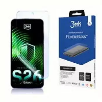 Hybridglas-Displayschutz 3MK FlexibleGlass für Samsung Galaxy S26