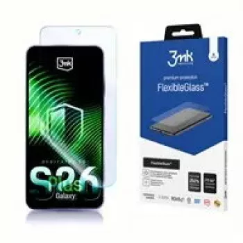 Gehärteter Hybrid-Displayschutz 3MK FlexibleGlass für Samsung Galaxy S26+