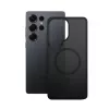 Schutzhülle Crong Hybrid Matte Magnetic für Samsung Galaxy S25 Ultra – TPU+PC, Schwarz