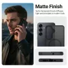 Schutzhülle Crong Hybrid Matte Magnetic für Samsung Galaxy A56 — TPU + PC, schwarz