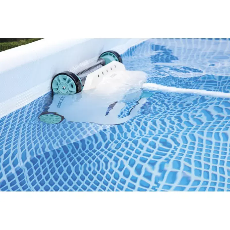 Roboter-Poolreiniger Intex 28005 — für Pools, blau/weiß, Gewicht 5,66 kg