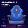 Gaming-Stuhl TRUST GXT 703SM REVVO Kids Superman Blau – Kinder-Gaming-Stuhl, ergonomisches Design, verstellbare Funktionen