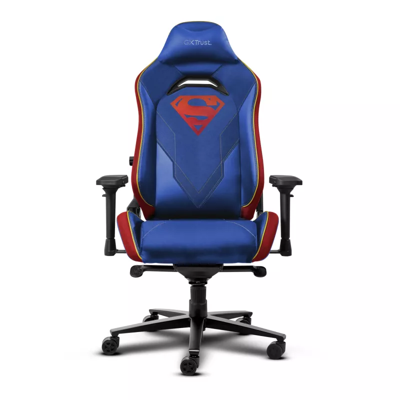 Gaming-Stuhl TRUST RUYA PRO GXT721SM Superman — ergonomisches Design, höhenverstellbar