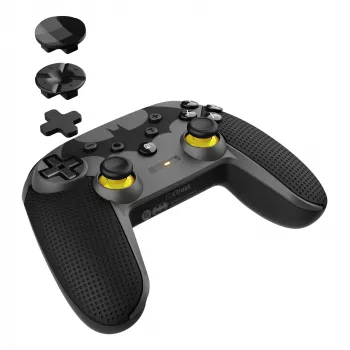 Gamepad TRUST 25789 – Schwarzer Bluetooth-/USB-Controller für Android, Nintendo Switch, PC, iOS, 8 m Reichweite, 3 m Kabel