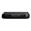 Powerbank TRUST 25882 — Portable Li‑Ion 10000 mAh, PD 3.0/PPS/QC3.0, 2×USB‑A + 1×USB‑C, 20W, Schwarz