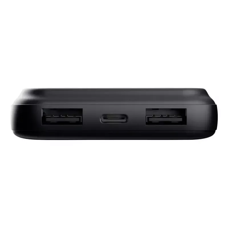 Powerbank TRUST 25882 — Portable Li‑Ion 10000 mAh, PD 3.0/PPS/QC3.0, 2×USB‑A + 1×USB‑C, 20W, Schwarz