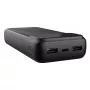 Powerbank TRUST 25883 — 20000 mAh Li-Ion, PD & Quick Charge 3.0, 2×USB-A + 1×USB-C, 20 W, Schwarz