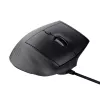 Gaming-Maus TRUST GXT 145 Rexxa Rechtshänder USB Typ-A 12800 DPI, kabelgebunden, RGB-Rad, schwarz