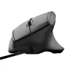 Gaming-Maus TRUST GXT 145 Rexxa Rechtshänder USB Typ-A 12800 DPI, kabelgebunden, RGB-Rad, schwarz