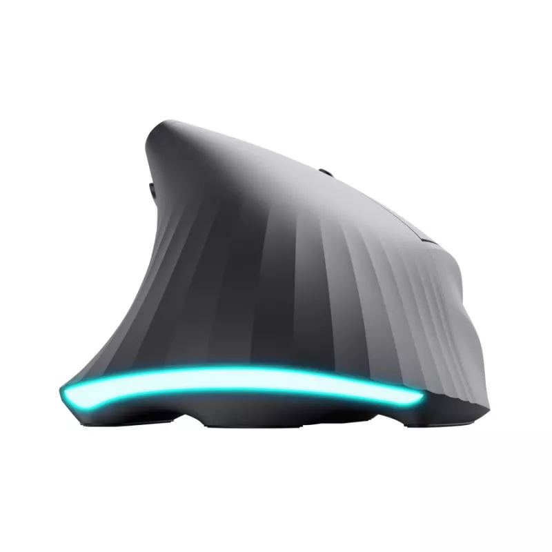 Gaming-Maus TRUST GXT 145 Rexxa Rechtshänder USB Typ-A 12800 DPI, kabelgebunden, RGB-Rad, schwarz