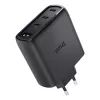TRUST Maxo 65W AC-Schnellladegerät für den Innenbereich, 3× USB-C, max. 20V, 2m Kabel, schwarz