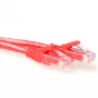 ACT Rot 5 Meter U/UTP CAT6 Patchkabel Knickschutz mit RJ45-Steckern
