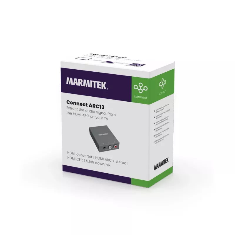 Marmitek Connect ARC13 – HDMI-Audio-Extraktor – ARC – CEC