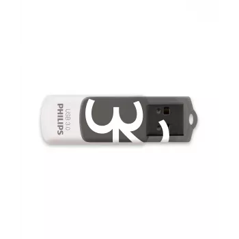 Philips Vivid USB-Flash-Laufwerk 64 GB USB Typ-A 3.2 Gen 1 (3.1 Gen 1) Grau, Weiß